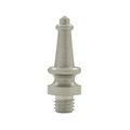 Deltana DSST15 Steeple Cabinet Finial Brushed Nickel, 10PK DSST15-XCP10